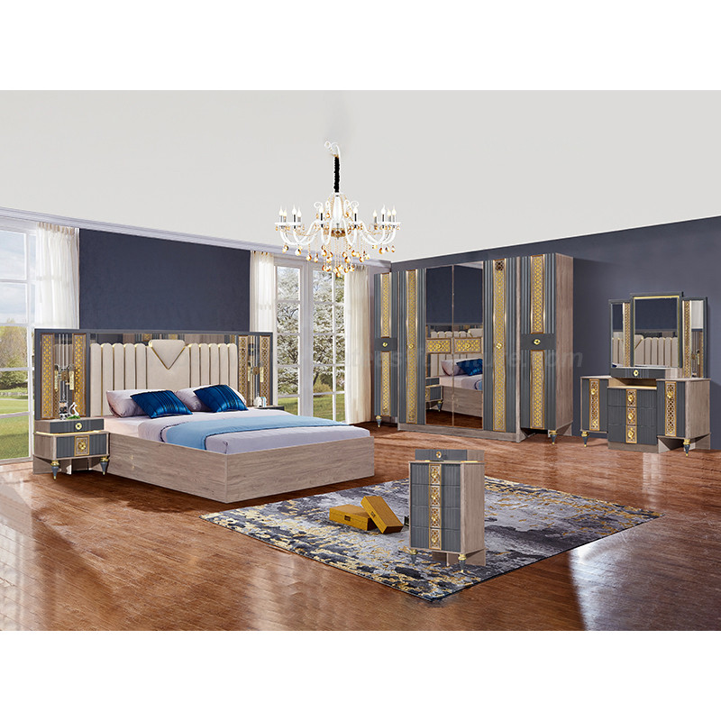 Furniture 4 PCS Luxury Bedroom Set