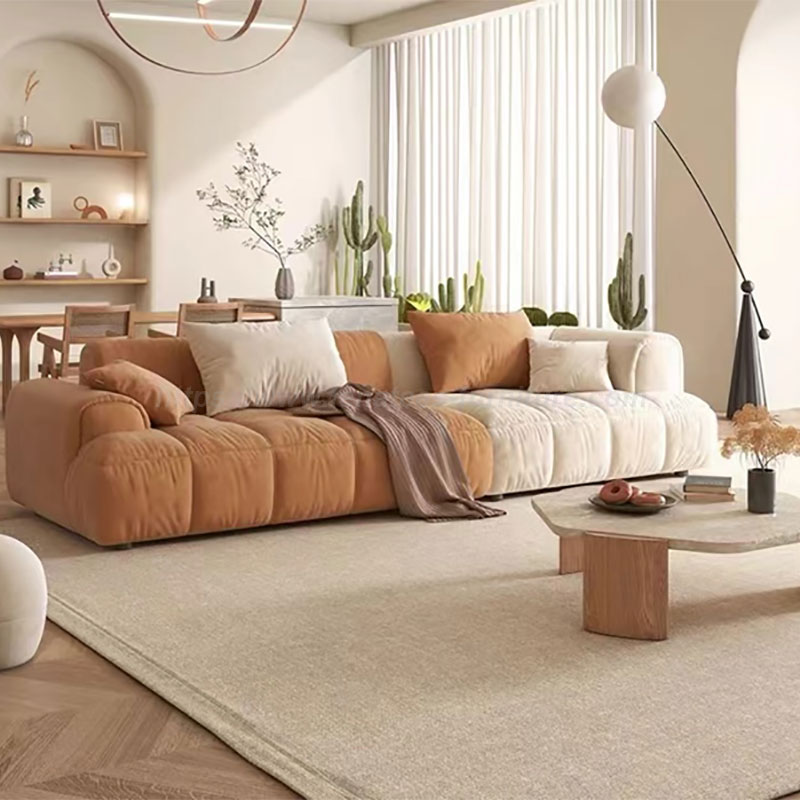 Luxury Cream Style Sofa