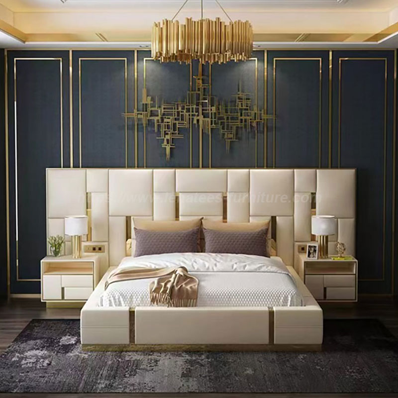 Modern Design Luxury King Size Bedroom Furniture