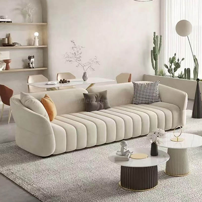 Modern Simple Living Room Fabric Sofa