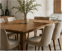Dining design direction — illustrative interior, not a project reference