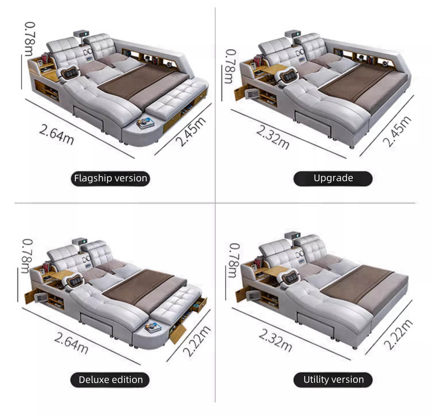 Multifunctional Bed