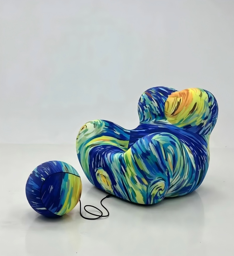 リビングルームのソファ