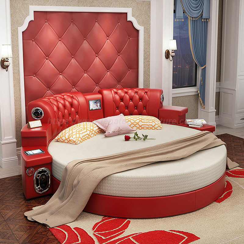 Round Bed