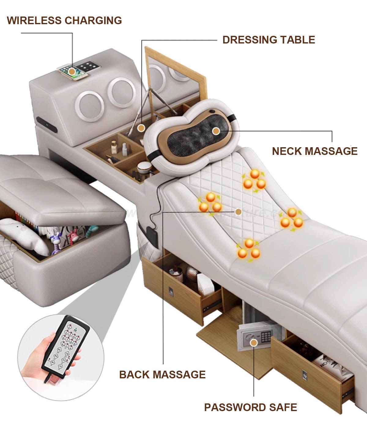 Multifunctional Bed