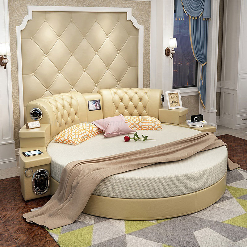 Round Bed