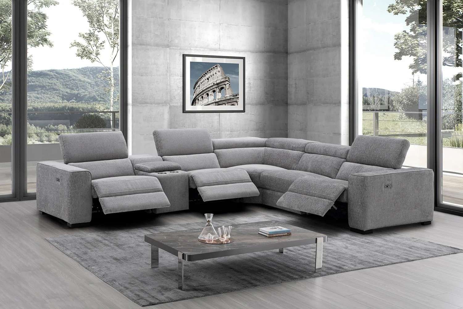 functional-sofa-fabric--487851 रिकलाइनर सोफा