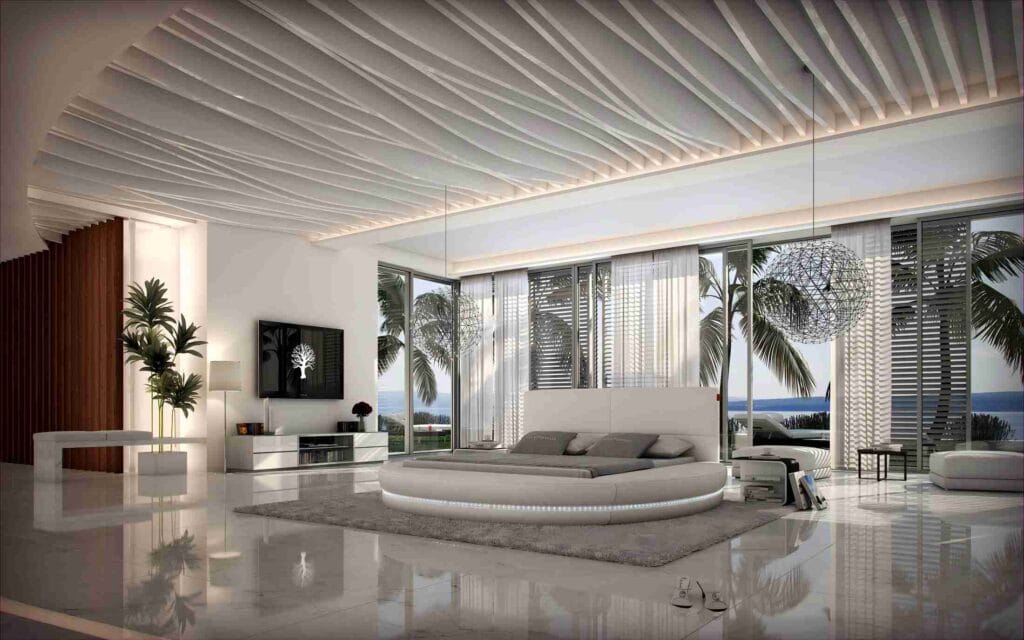 Luxury Round Bed