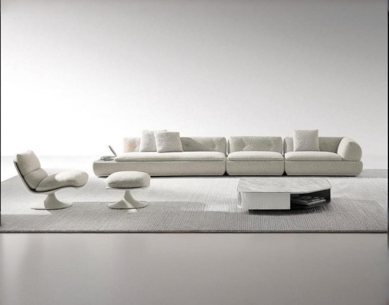 xinyue-residence-curved-minimalist-fabric-sofa-33794 Living Room Sofa