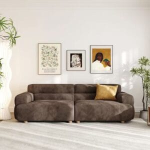 Modern deep seat modular sofa for living room projects
