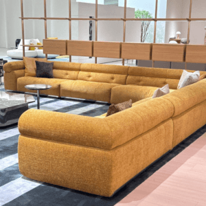 Modern Modular Sectional Sofa with Rounded Arms Modern modular sectional sofa with rounded arms