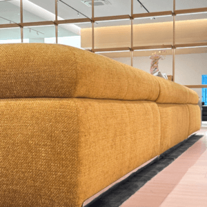 Modern Modular Sectional Sofa with Rounded Arms Modern modular sectional sofa with rounded arms