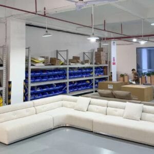 Modern Modular Sectional Sofa with Rounded Arms Modern modular sectional sofa with rounded arms