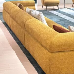 Modern Modular Sectional Sofa with Rounded Arms Modern modular sectional sofa with rounded arms
