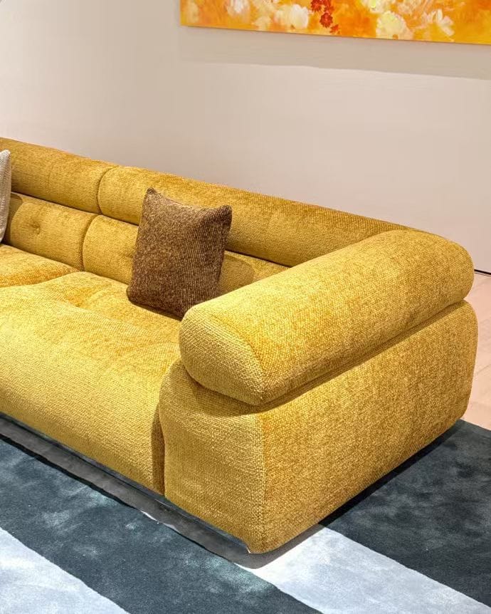 Modern Modular Sectional Sofa with Rounded Arms Modern modular sectional sofa with rounded arms