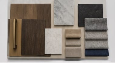 Hotel FF&E material and finish board