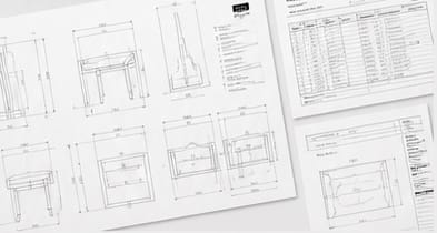 Hotel furniture technical documents