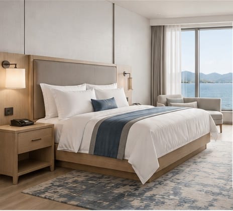 Custom hotel guestroom furniture