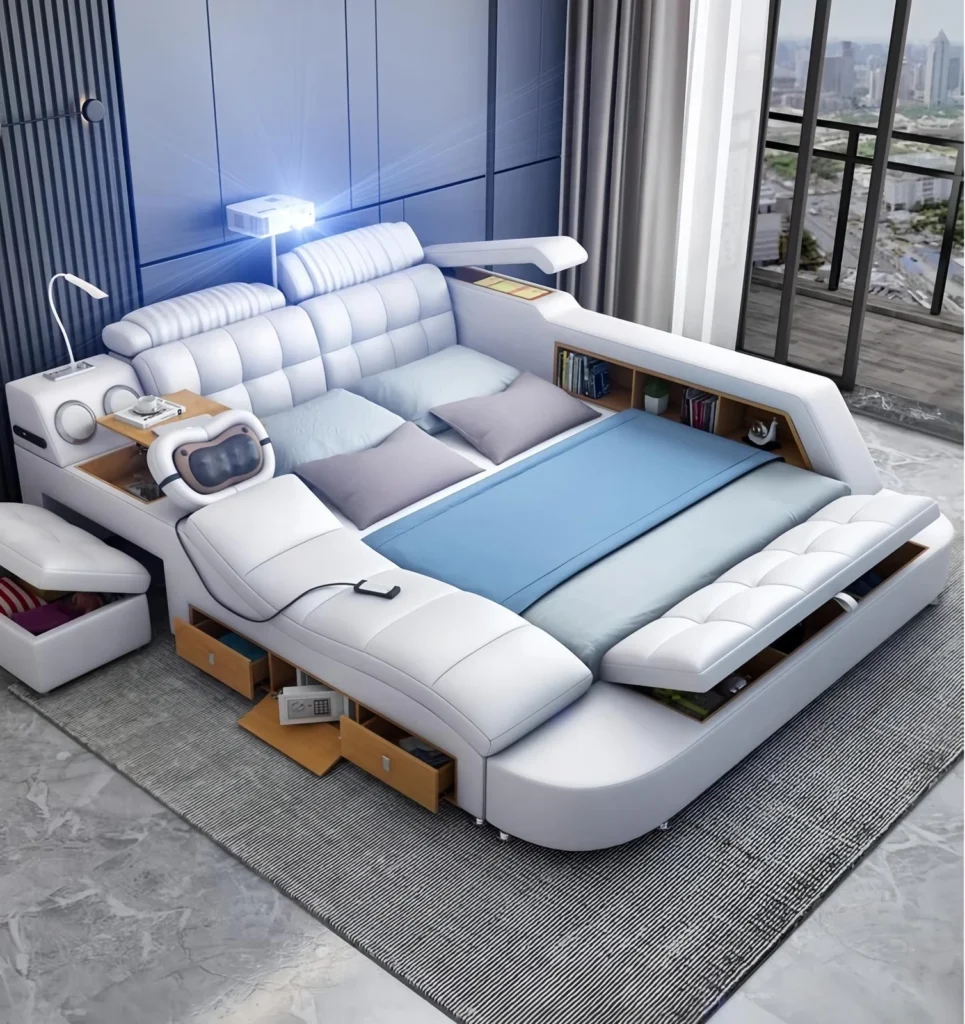 M020 bed shown in the 2026 Lenatees collection