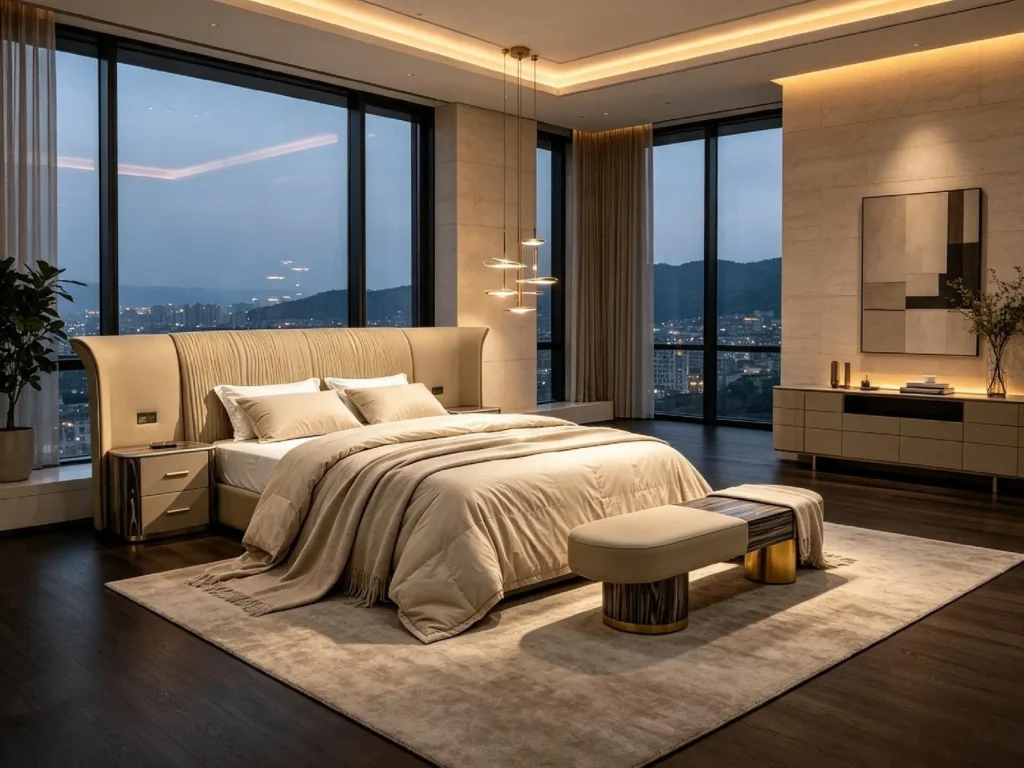 M072 bed design shown in the Lenatees catalogue