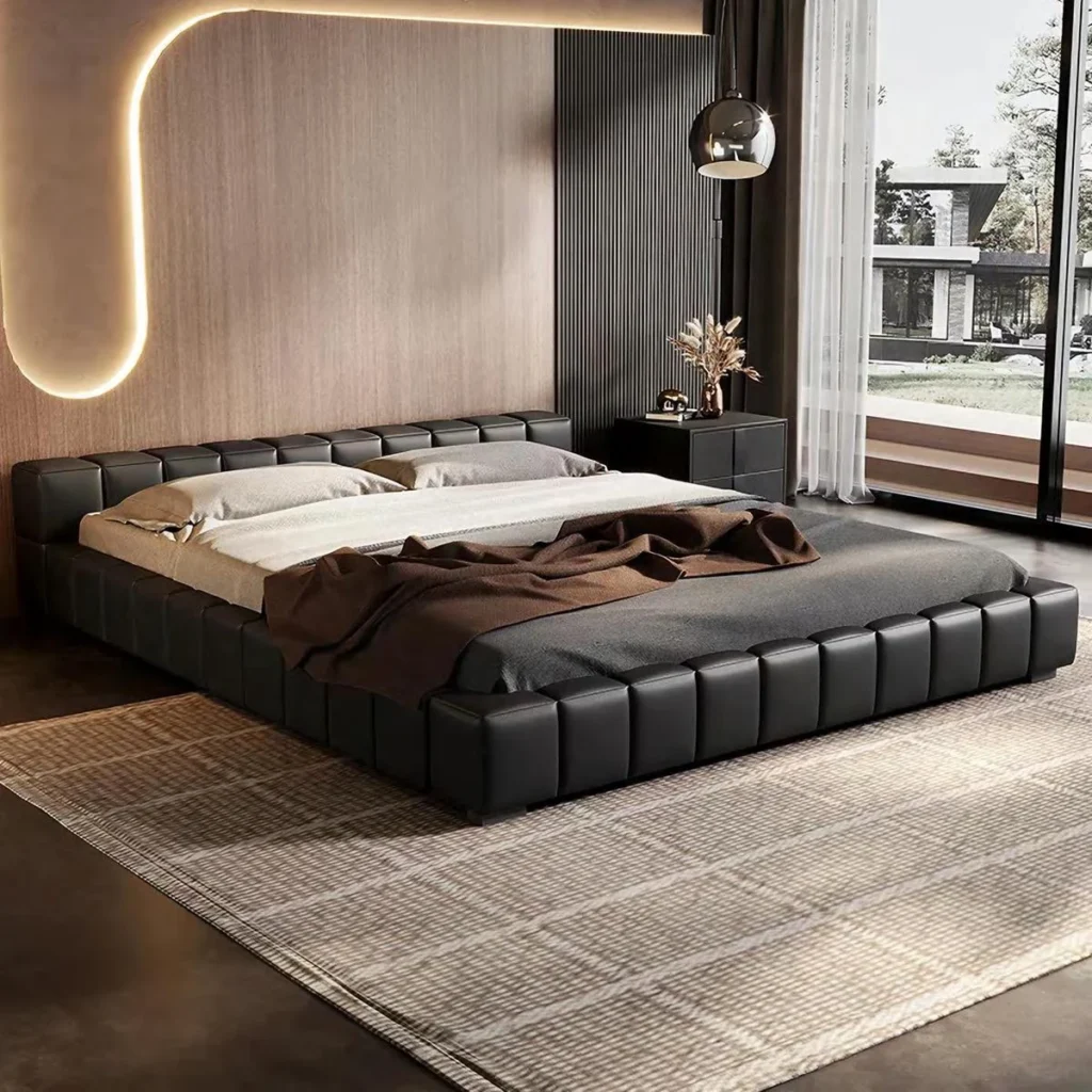 M081 bed design shown in the Lenatees catalogue