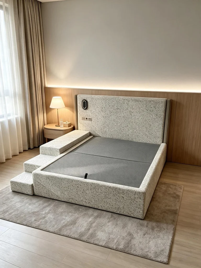 WM101 bed design shown in the Lenatees catalogue