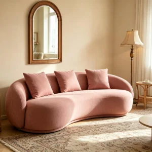 FX6011 upholstered sofa shown in the 2026 collection