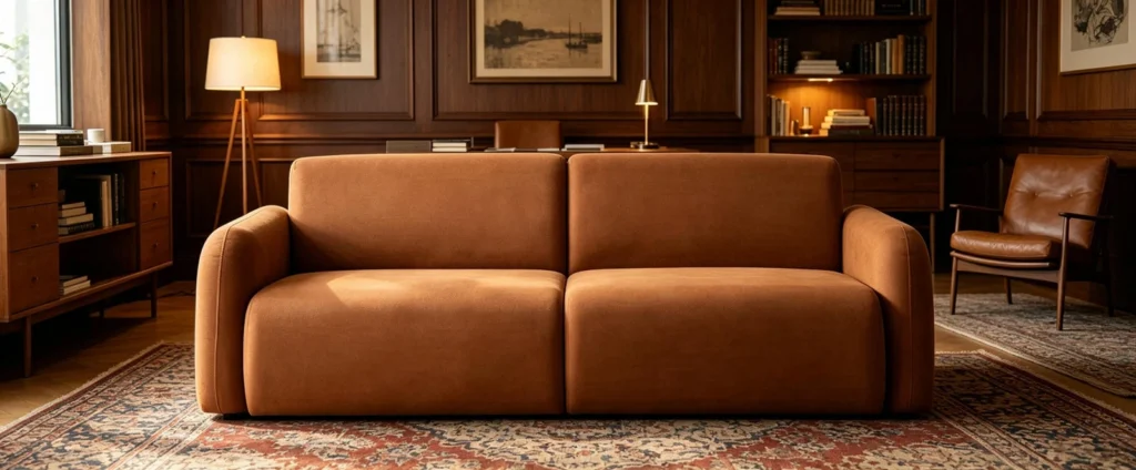 FX6012 upholstered sofa shown in the 2026 collection