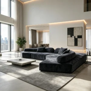 FX6022 upholstered sofa shown in the 2026 collection