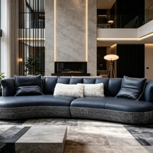 HD2402 upholstered sofa shown in the 2026 collection