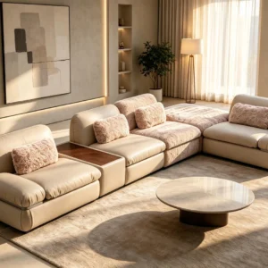 HD2447 upholstered sofa shown in the 2026 collection