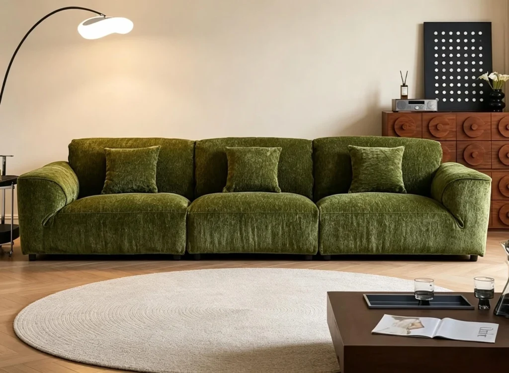 XL2529 upholstered sofa shown in the 2026 collection